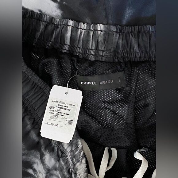 Purple Brand  Logo Swim Trunks size L - Picture 14 of 15